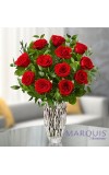 Marquis by WaterfordÂ® Premium Red Roses