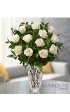 Marquis by WaterfordÂ® Premium White Roses