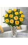 Marquis by WaterfordÂ® Premium Yellow Roses