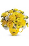 Be Happy Bouquet with Roses