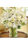 Classic All White Arrangement