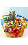 Deluxe Fruit andamp Gourmet Basket