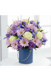 Color Your Day With Tranquility Bouquet