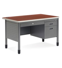 Mesa Series 48 and  Laminate Top Single Pedestal Desk