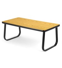 40 and  Laminate Magazine Table with Sled Base