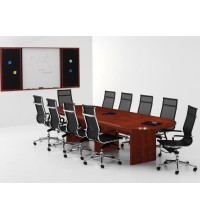 Amber 10 and Expandable Racetrack Conference Table