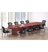 Amber 14 and Expandable Racetrack Conference Table