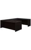 Amber Bowfront Executive U-Shape Desk Shell