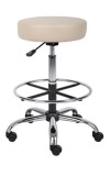 Beige Medical Stool with Footring (MB16240-BG)