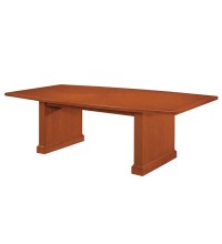 Belmont 8’ Executive Cherry Boat Shape Conference Table