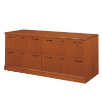 Belmont Executive Cherry Lateral File Credenza