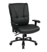 Big and Tall Deluxe Executive Leather Chair