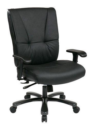 Big and Tall Deluxe Executive Leather Chair