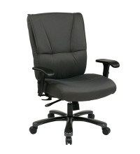 Big and Tall Deluxe Grey Executive Chair