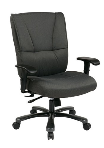 Big and Tall Deluxe Grey Executive Chair