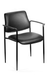 Black Caressoft Stack Guest Chair (MB9503-CS)