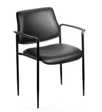 Black Caressoft Stack Guest Chair (MB9503-CS)