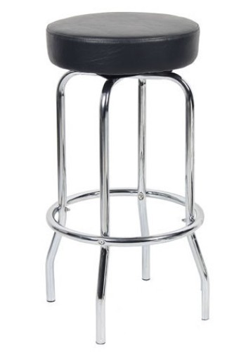 Black CaressoftPlus Stool (MB229)