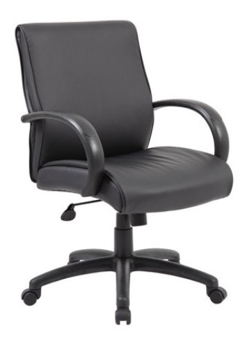 Black Contemporary Mid-Back Executive Chair (MB7716-BK)