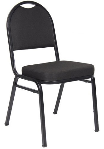 Black Crepe Banquet Stack Guest Chair (MB1500-BK-4)