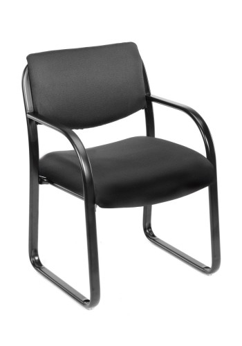 Black Fabric Guest Chair (MB9521-BK)