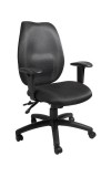 Black Fabric High Back Multi-Function Task Chair (MB1002-BK)