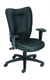 Black Fabric Multi-Function Task Chair (MB2007-BK)