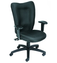 Black Fabric Multi-Function Task Chair (MB2007-BK)