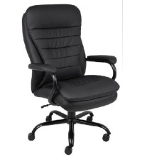 Black Heavy Duty Pillow Top Executive Chair (MB991-CP)