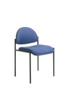 Blue Fabric Armless Stack Guest Chair (MB9505-BE)