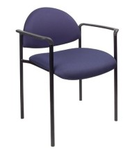 Blue Fabric Stack Guest Chair (MB9501-BE)