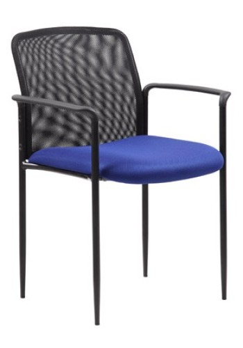 Blue Mesh Stack Guest Chair (MB6909-BE)