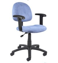 Blue Microfiber Deluxe Posture Task Chair (MB326-BE)