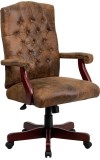 Bomber Brown Classic Executive Office Chair (MF-802-BRN-GG)