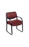 Burgundy Fabric Guest Chair (MB9521-BY)