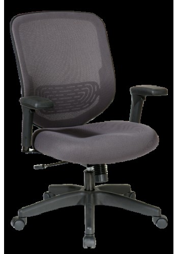 Charcoal Mesh Back and Seat Task Chair