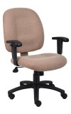 Chestnut Chenille Fabric Ergonomic Task Chair (MB495-CH)