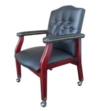 Classic Traditional Nail-Head Chair (MB958M-BK)