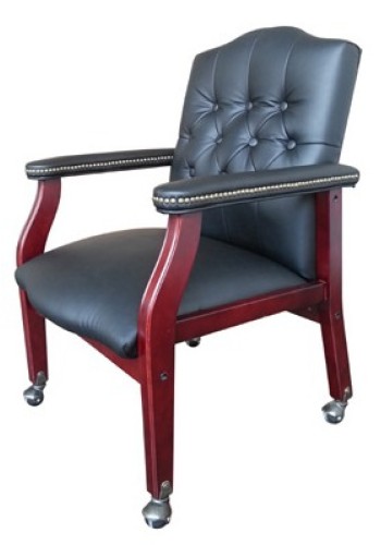 Classic Traditional Nail-Head Chair (MB958M-BK)