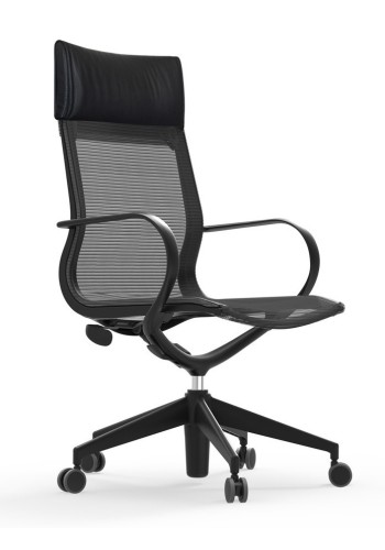 Curva Nylon Frame Hi-Back Mesh Executive Chair with Casters