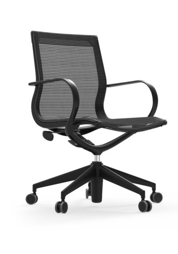 Curva Nylon Frame Mid-Back Mesh Executive Chair with Casters