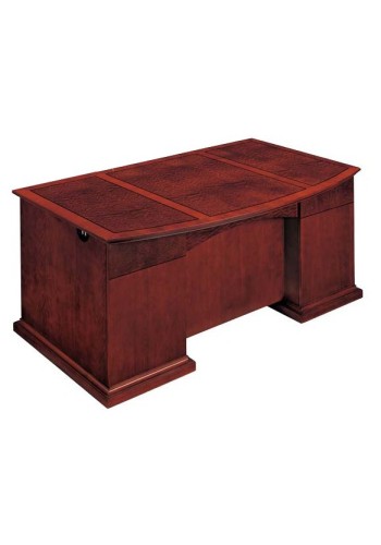 Del Mar Bowfront Executive Desk
