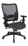 Deluxe Dark Seat and Back Managers Chair