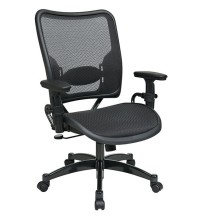 Deluxe Dark Seat and Back Managers Chair