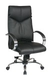 Deluxe High-Back Executive Leather Chair