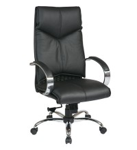 Deluxe High-Back Executive Leather Chair