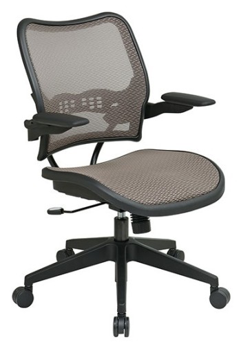 Deluxe Latte Seat and Back Chair with Cantilever Arms