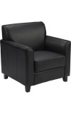 Diplomat Series Black Leather Chair (MF-BT-827-1-BK-GG)