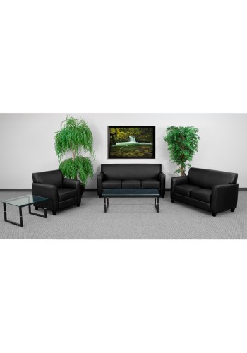 Diplomat Series Reception Set in Black (MF-BT-827-SET-BK-GG)