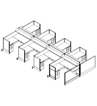 DiVi Value 5 and x 5 and, HiLo Typical: Solution B - Cluster of Eight